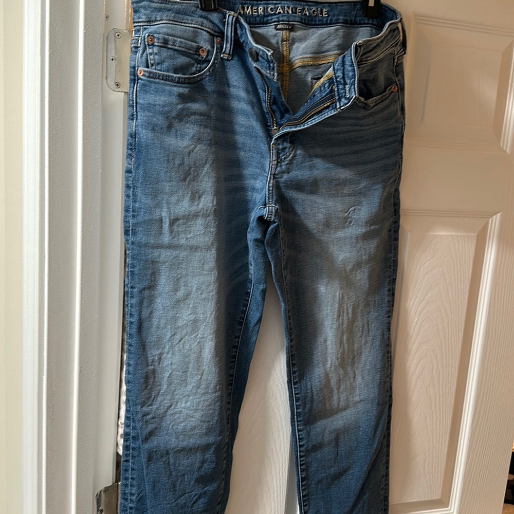 American eagle size 33x34 air flex jeans